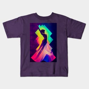 Woman Dancing Kids T-Shirt